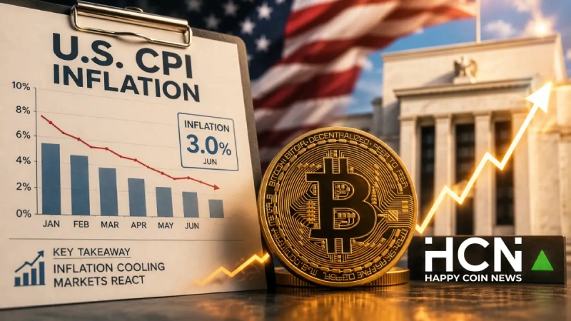 Инфляция в США замедлилась до 3,4%, биткоин отреагировал повышенной волатильностью
