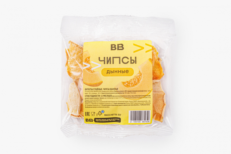 Чипсы дынные