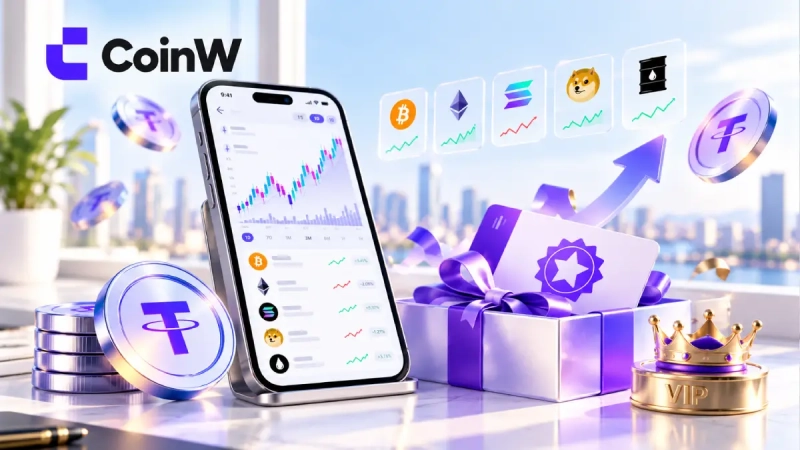 CoinW запустила акцию с Super Bonus до 20% от суммы депозита и увеличением VİP статуса для новых пользователей